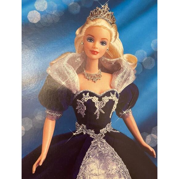 Vintage 2000 Mattel Millennium Princess Barbie Doll NIB Keepsake Hallmark - Picture 6 of 10